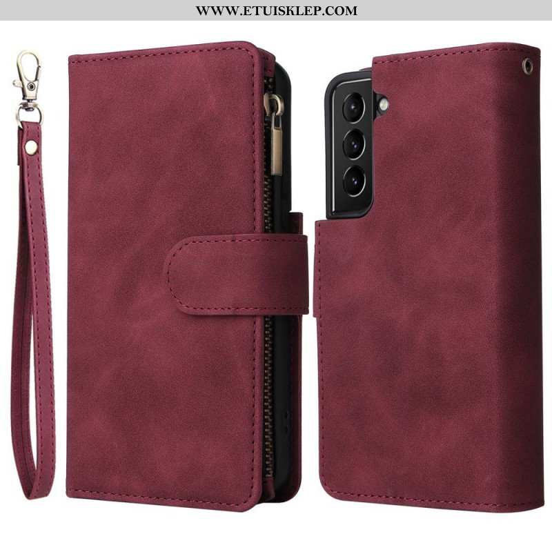 Etui Folio do Samsung Galaxy S23 5G Z Etui Na Zamek Błyskawiczny